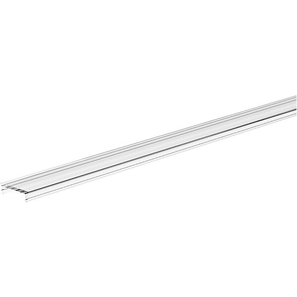 EVN-Lichttechnik Alu-Profil-Abdeckung flach klar 200cm KAKF200